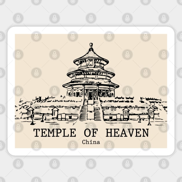 Temple of Heaven - China Magnet by Lakeric